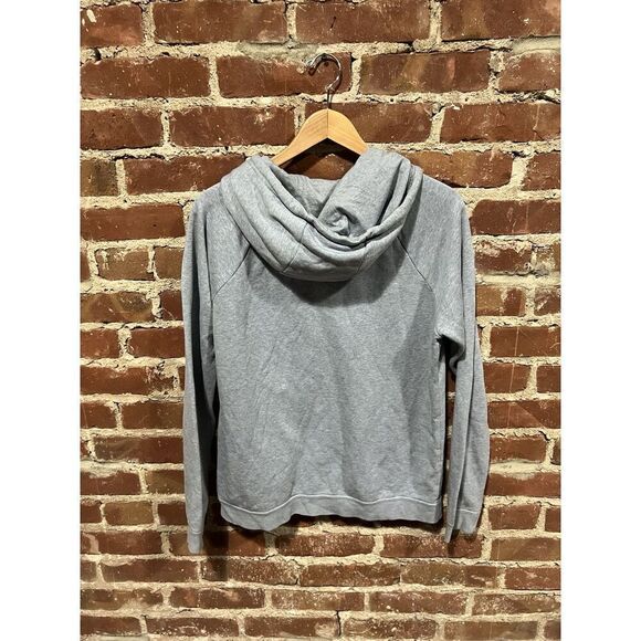 Nike Sportswear Womens Blue Pullover Hooded Sweatshirt Size Medium - Picture 2 of 3